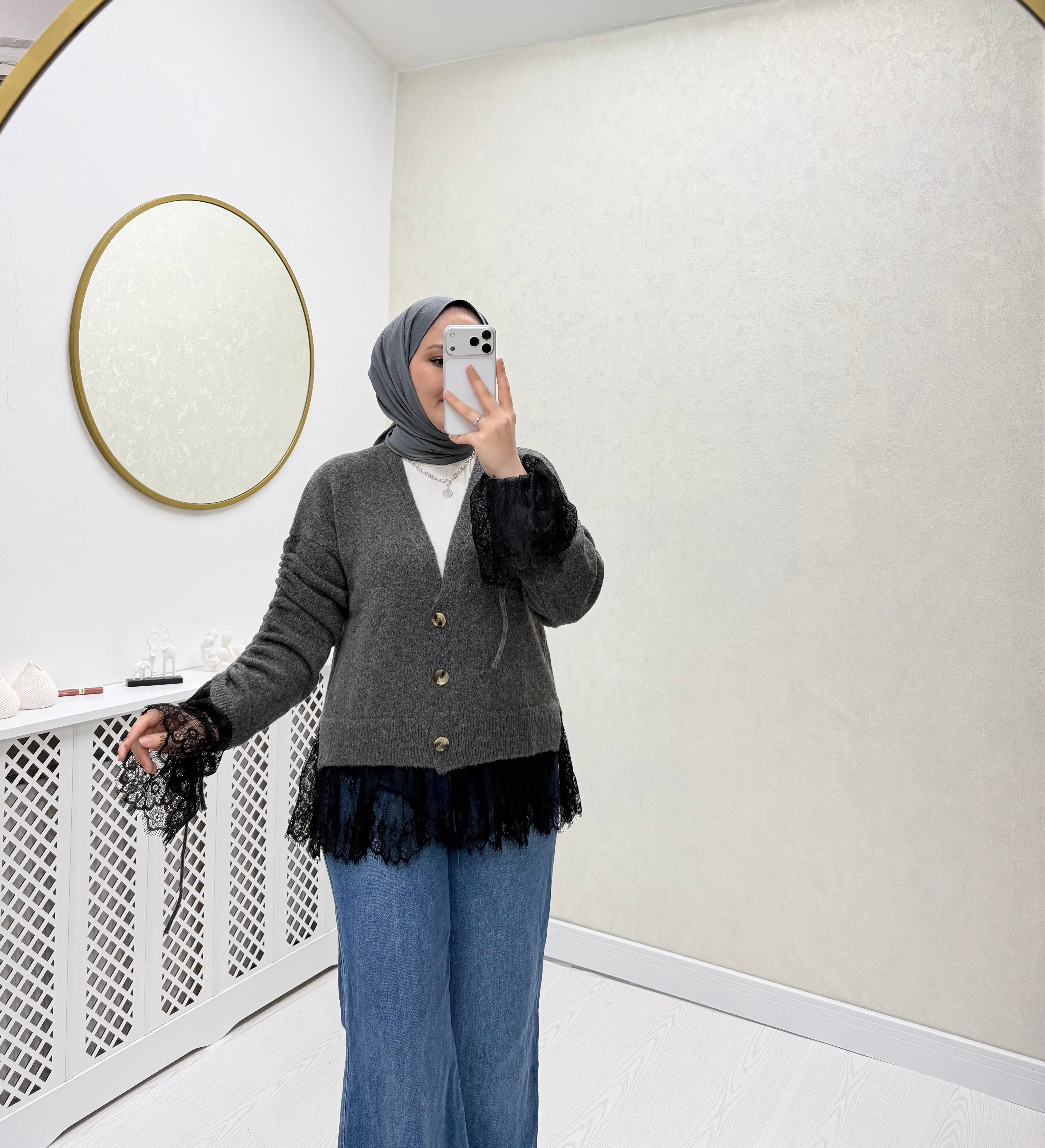 Eful Hırka Antrasit 1060 