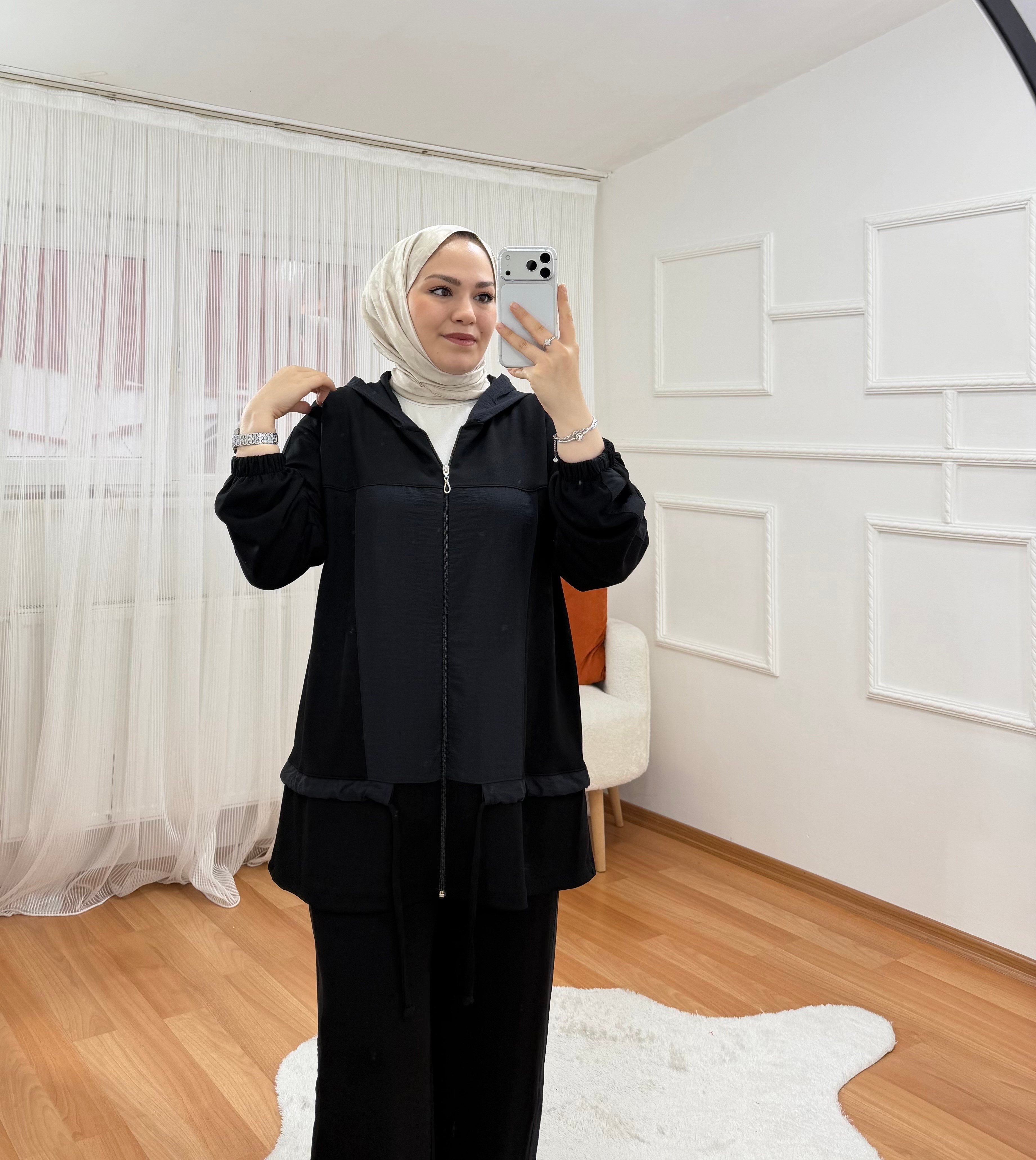 Rose Takım Siyah Siyah  1064 