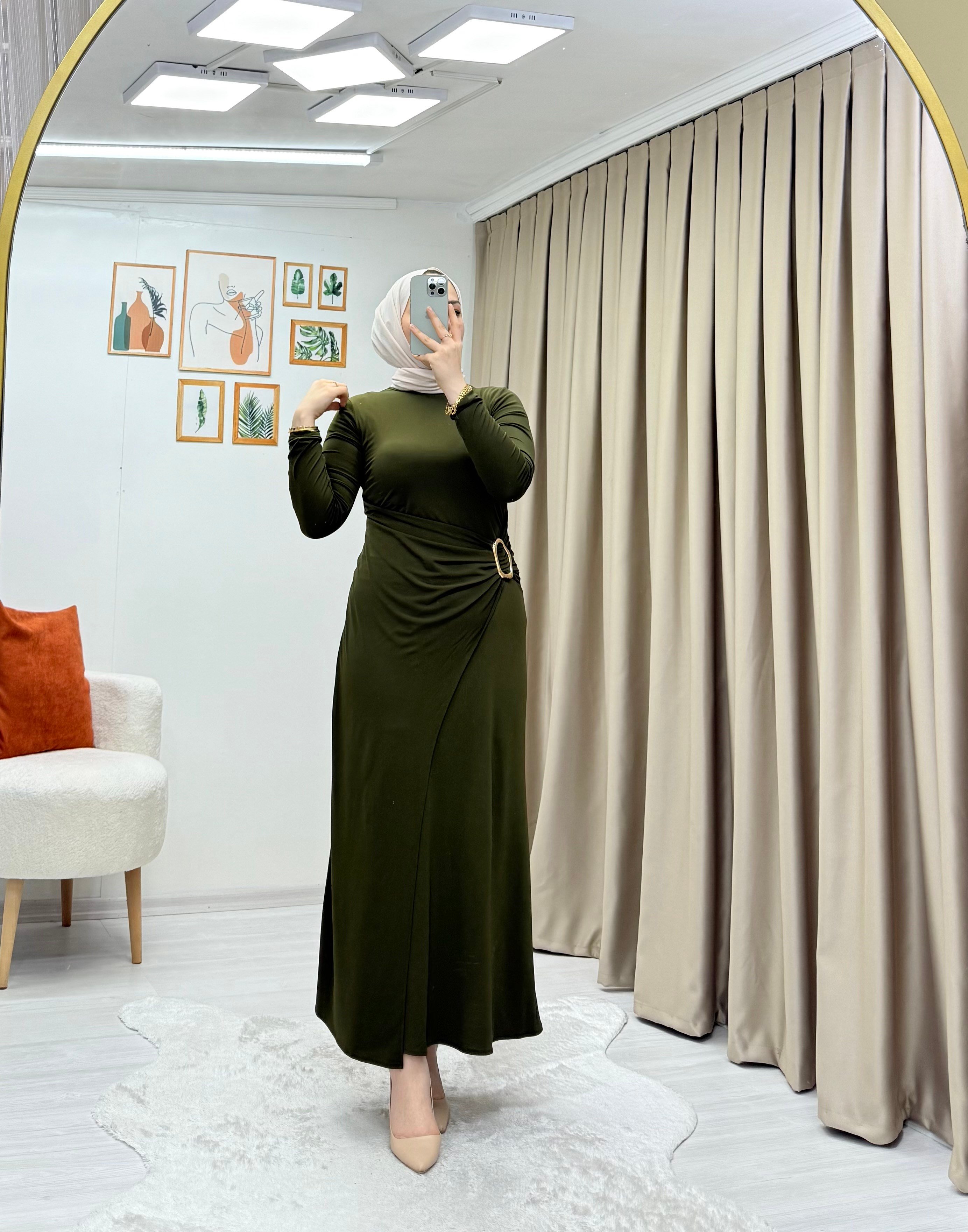 Sendy Elbise Yeşil 0022 