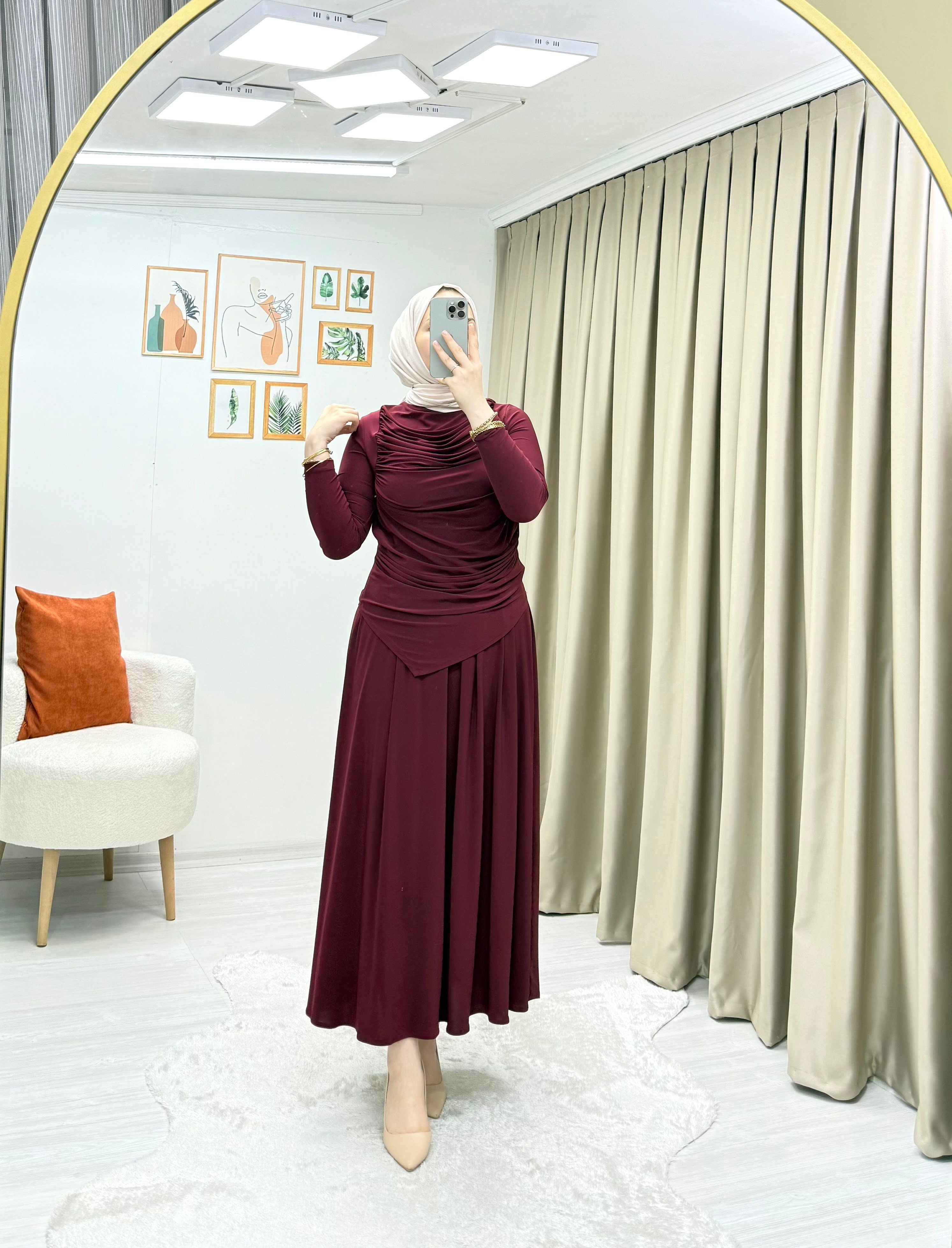 Buzy Takım Bordo 009 