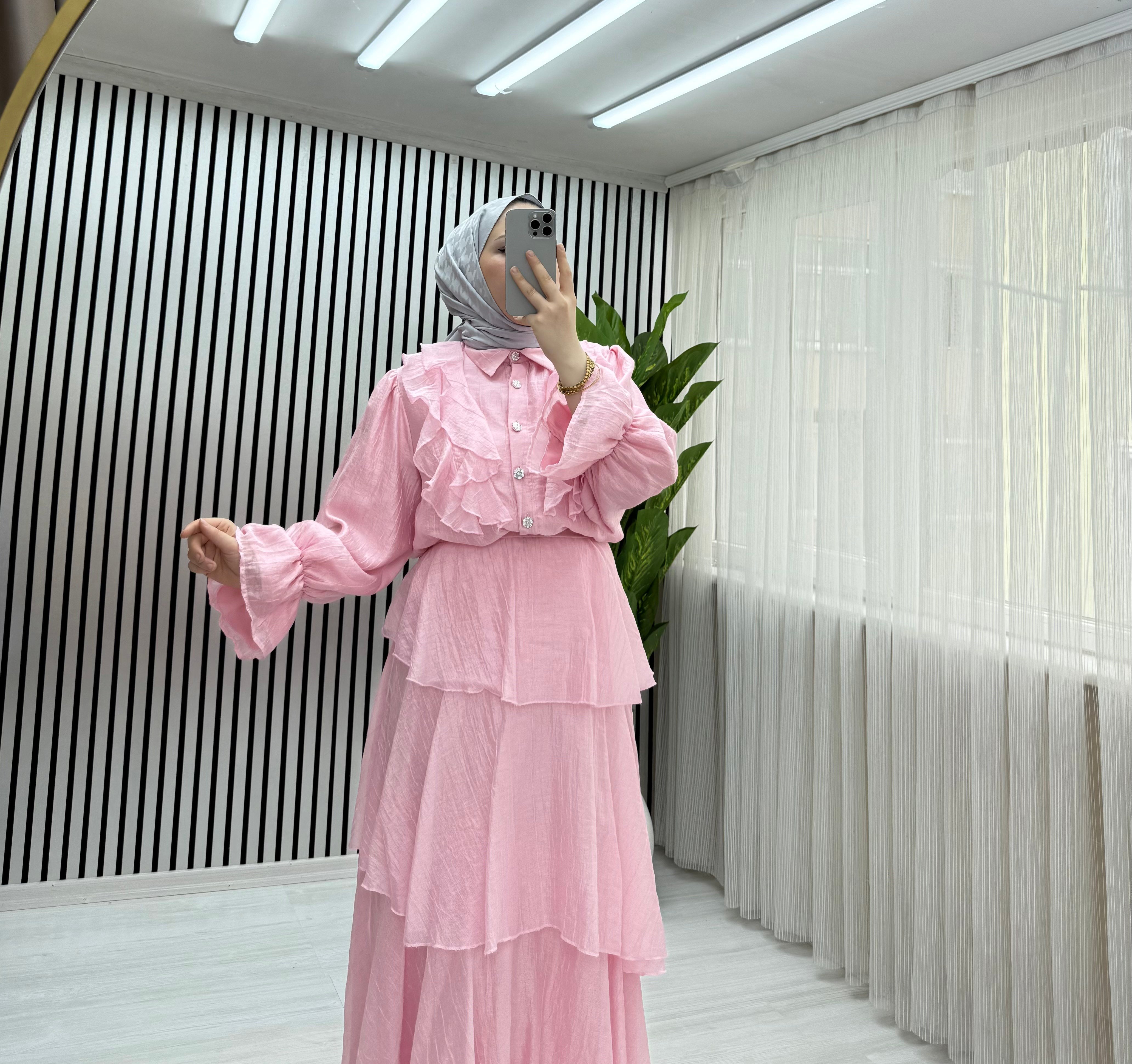 Elçin Takım Pembe 43 