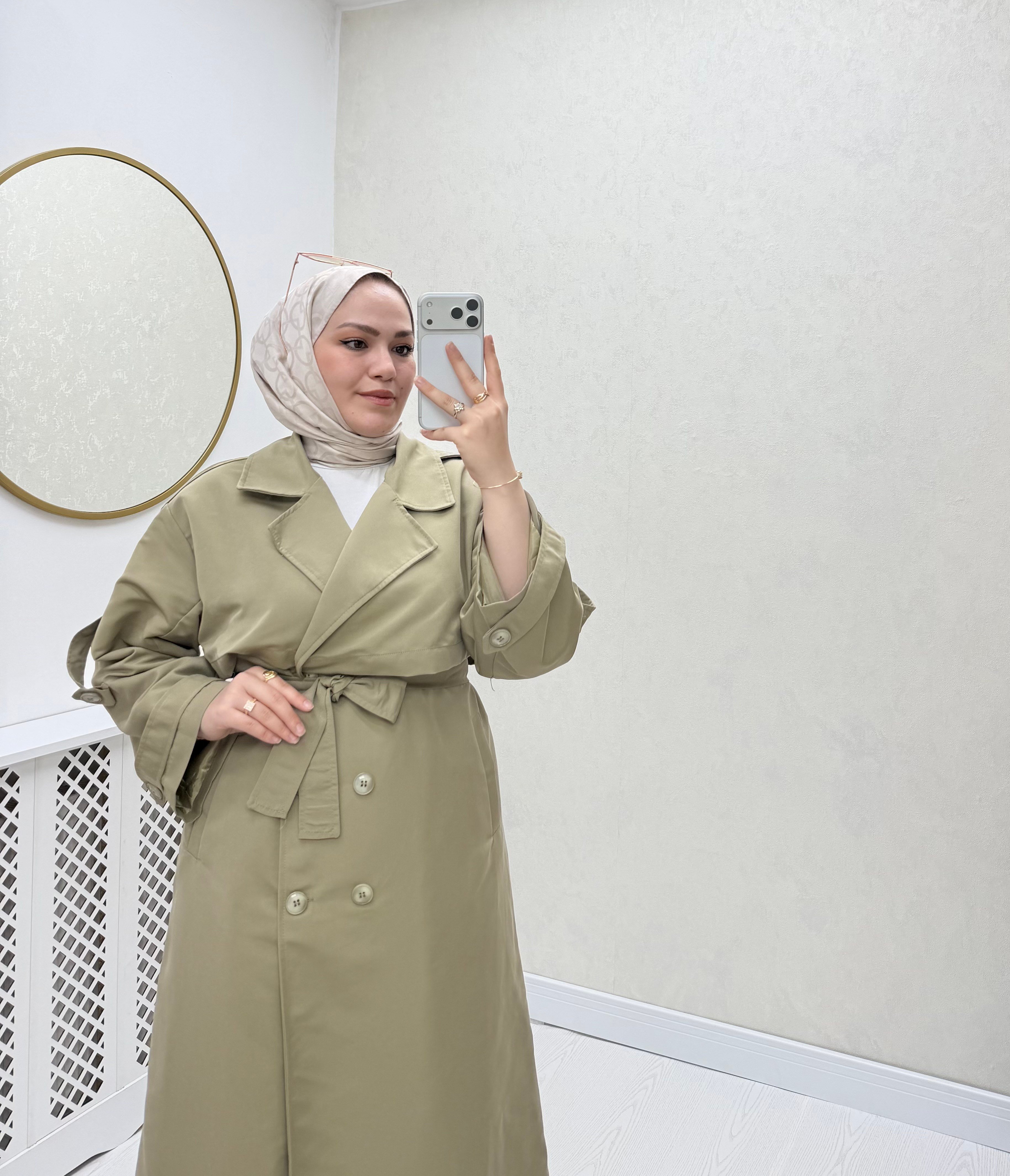 Miama Trençkot Yeşil 70 