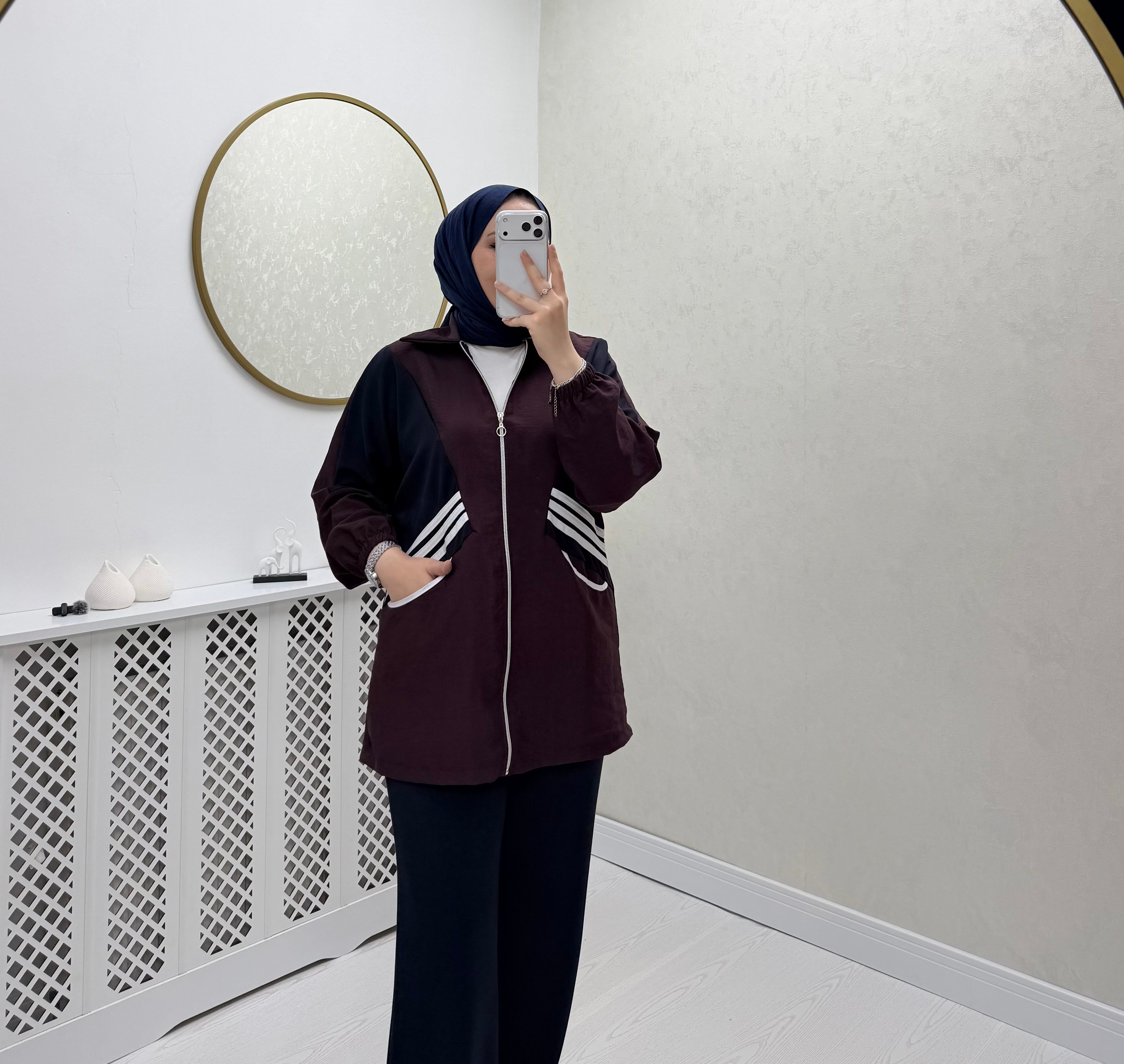 Ayşim Takım Lacivert Mürdüm 80 
