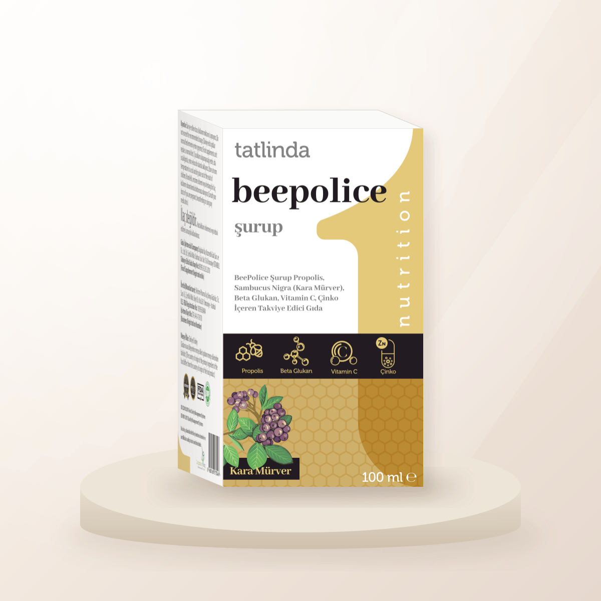 Tatlinda BeePolice Şurup – 100 ml