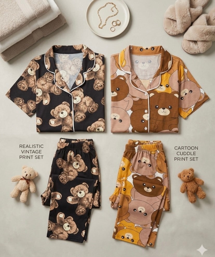BAYAN GÖMLEKLİ PJAMA TAKIMI