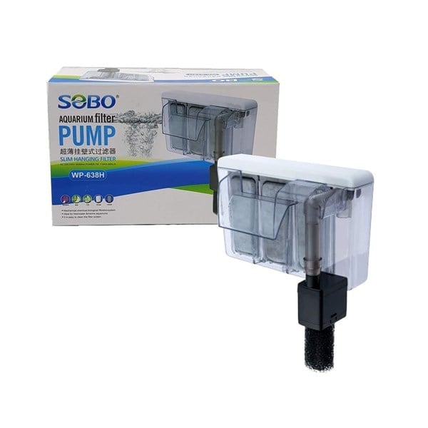 Sobo Mini Askı Filtre 400 Lt/h 6 W WP-628H
