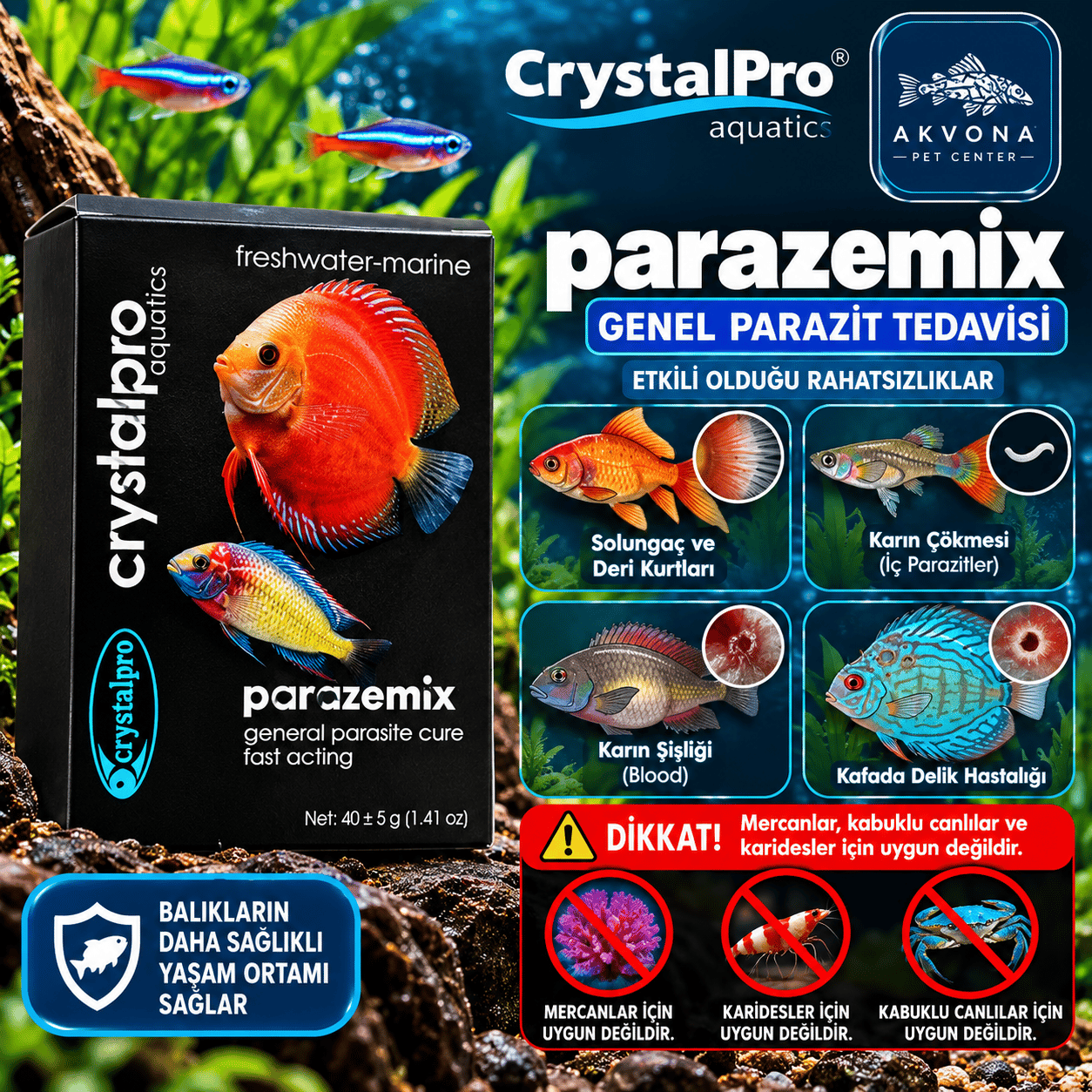 Crystalpro Parazemix 40g