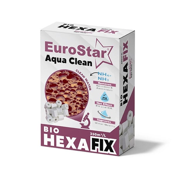 EuroStar Bio Filter Ring Hexagon 500 Ml
