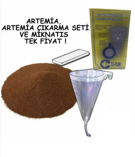 inve Sep-Art Artemia 50 GR + Ce Plan Artemia Çıkarma Seti