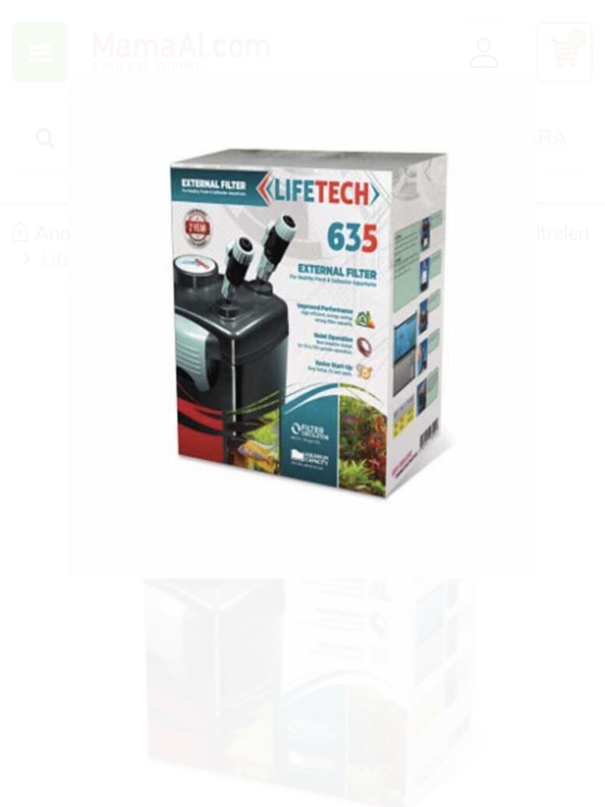 Life Tech 635 Dış Filtre 600L/H
