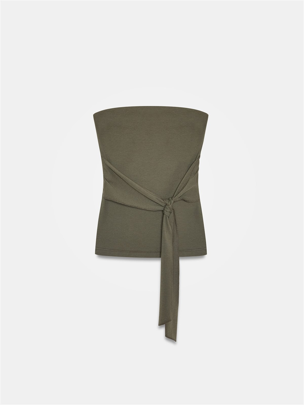 DİLVİN Bağlamalı Bandeau Top
