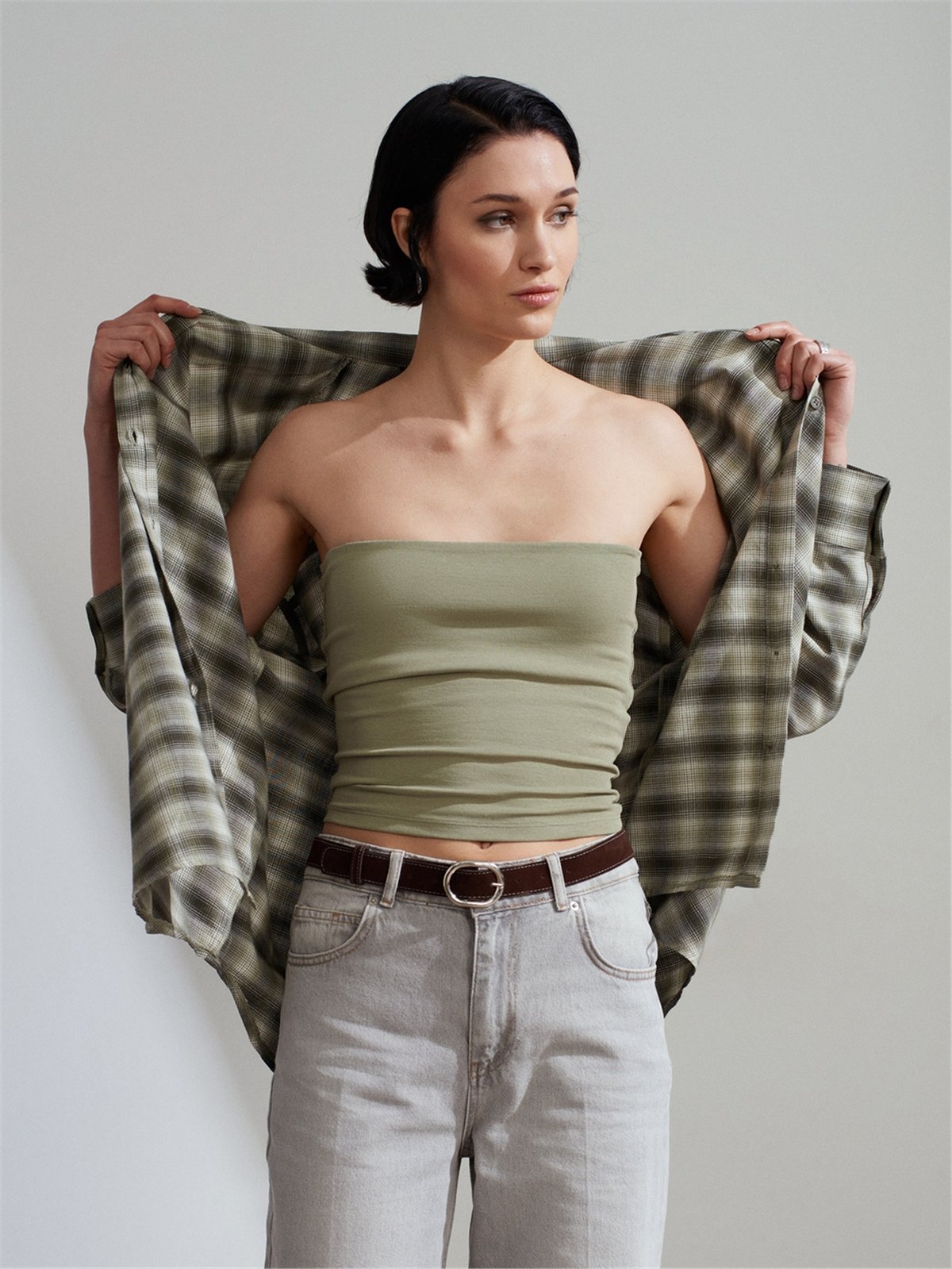 DİLVİN Bandeau Top
