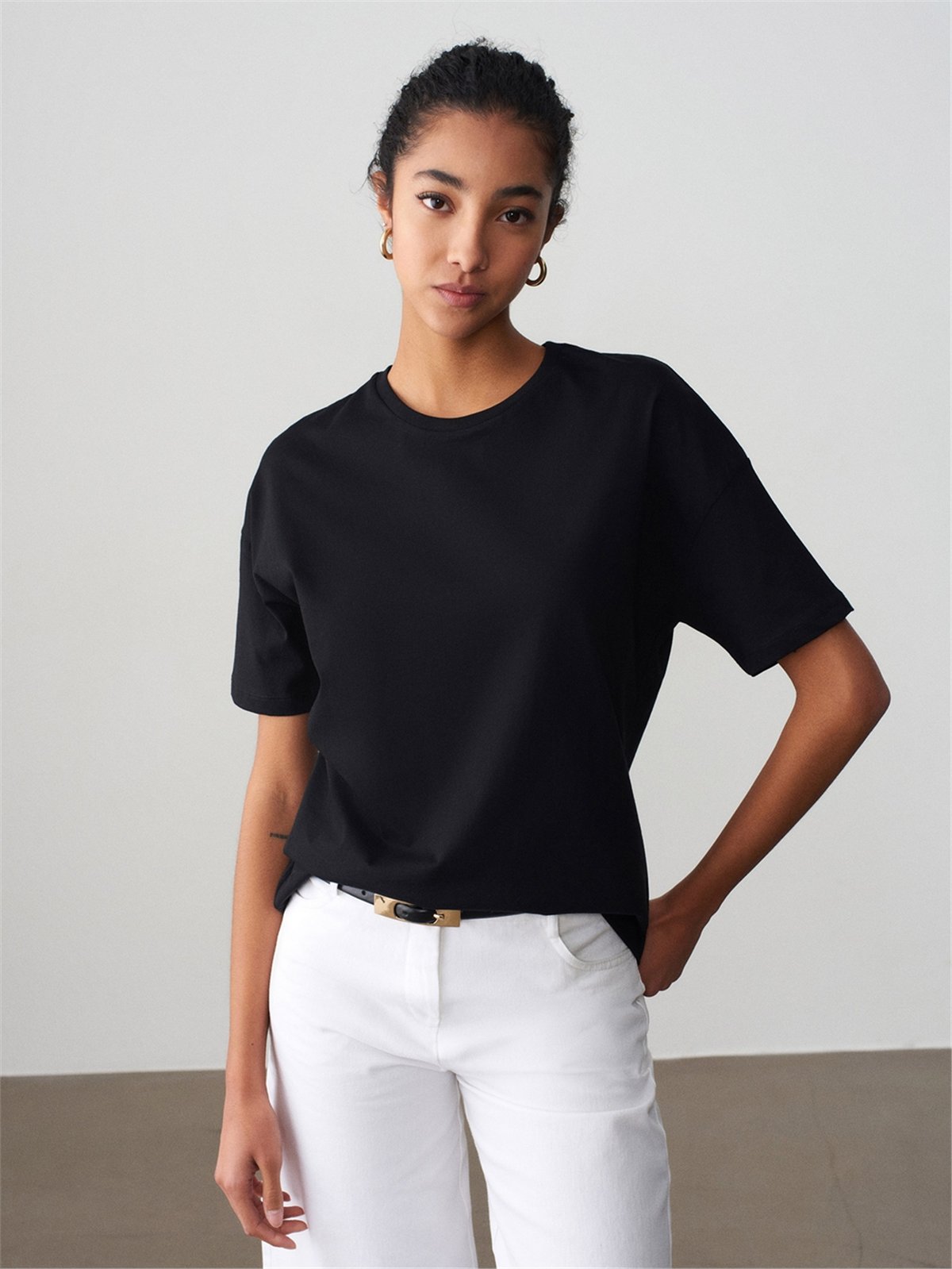 DİLVİN Basic T-Shirt
