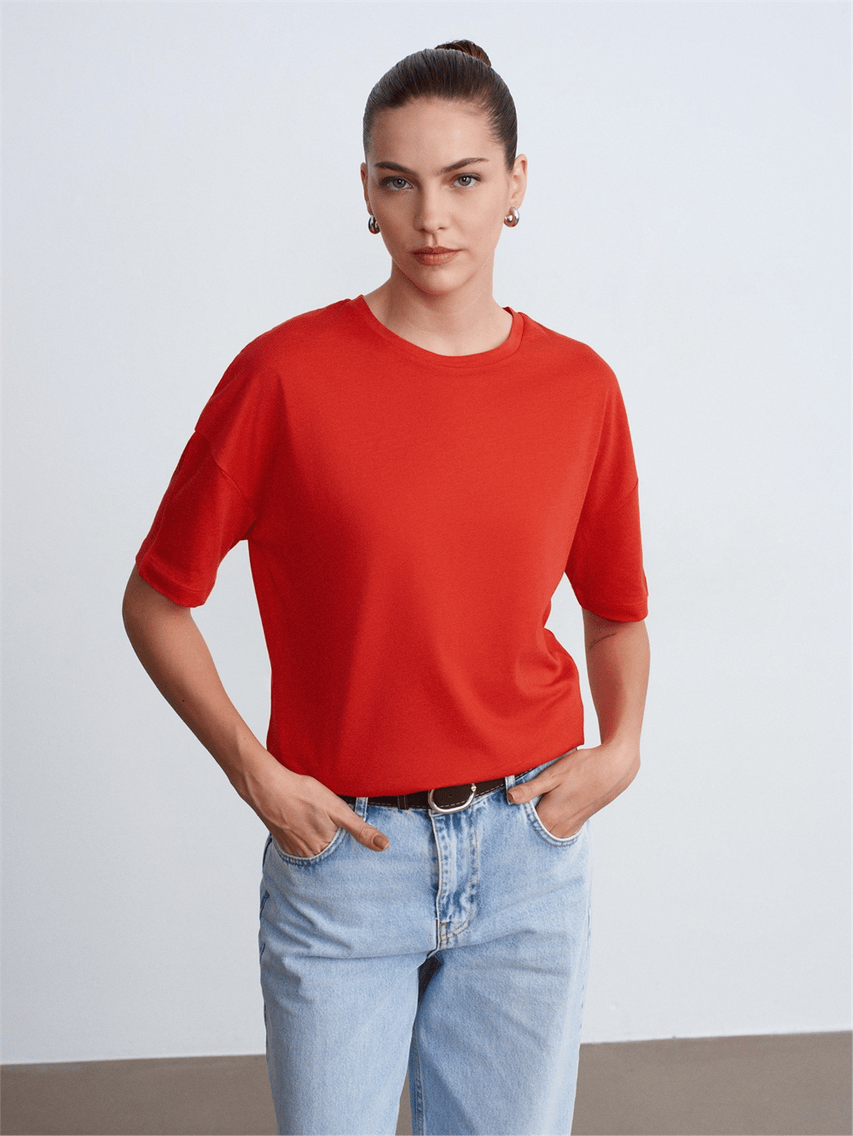 DİLVİN Basic T-Shirt