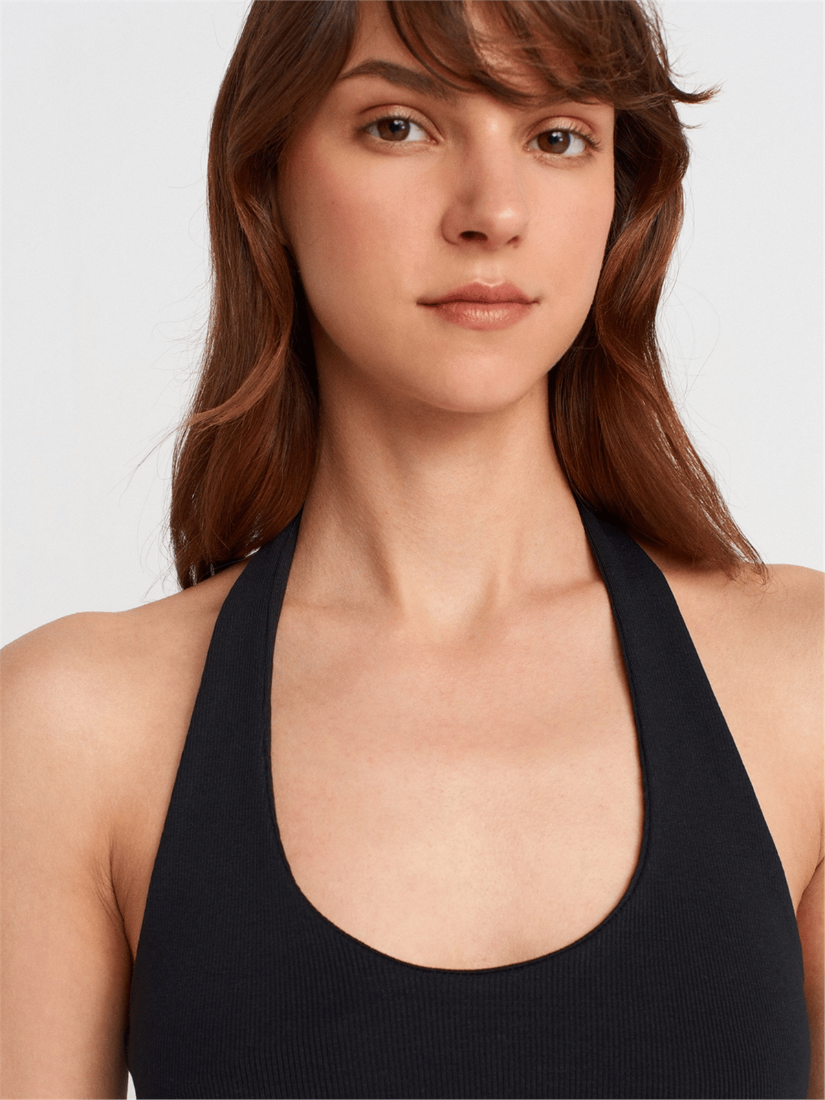 DİLVİN Halter Yaka Top