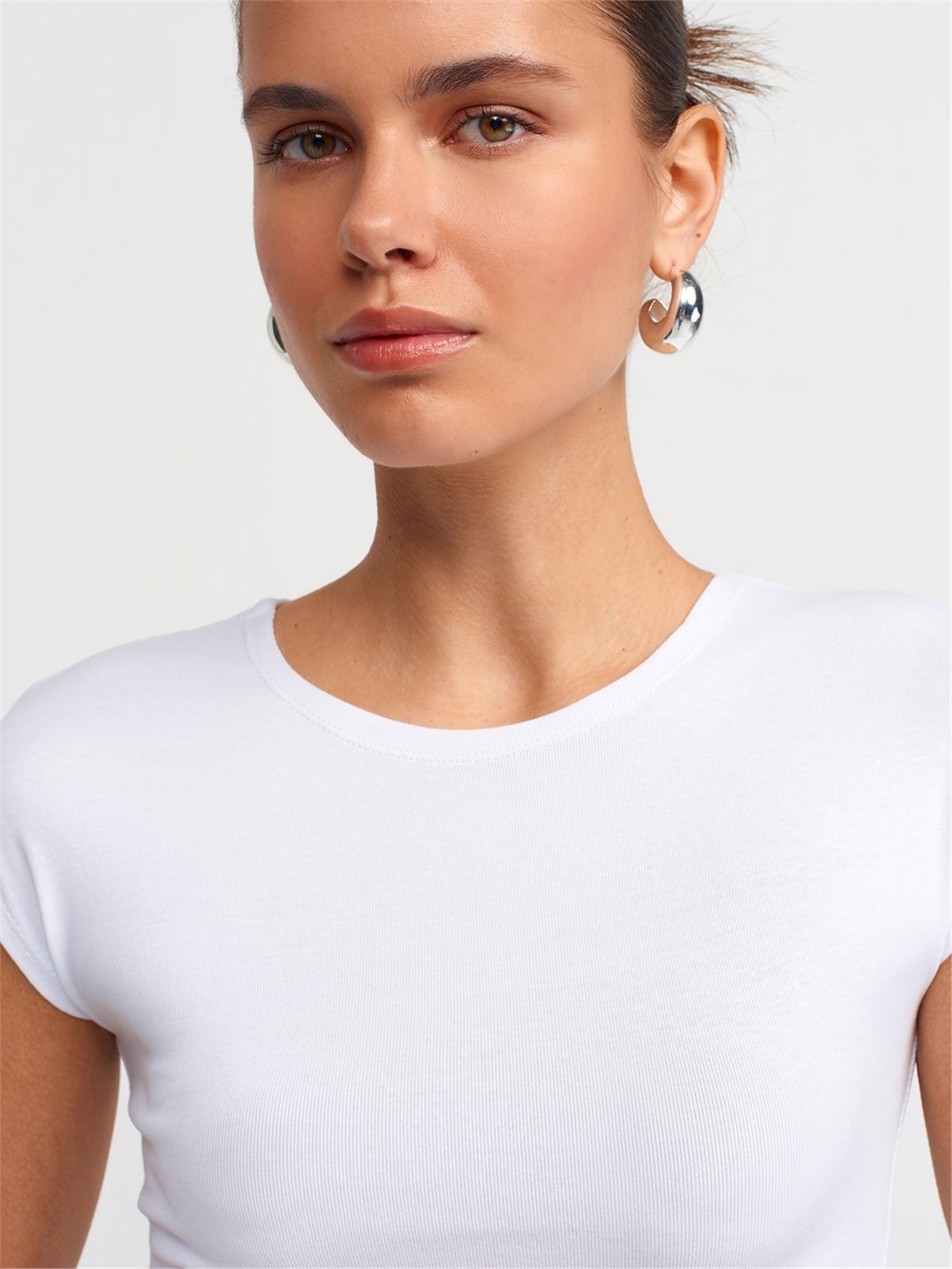 DİLVİN Modal Pamuklu T-Shirt