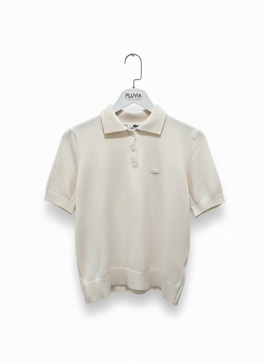 KREM POLO YAKA MARKA TRİKO