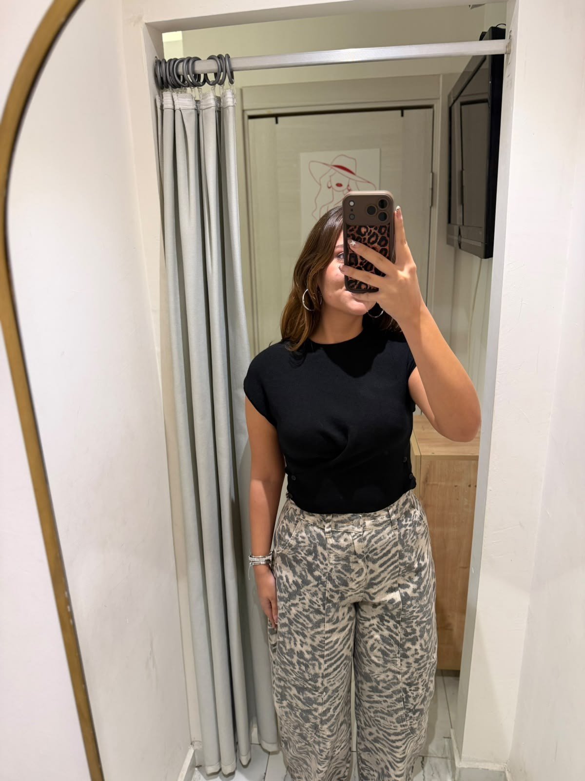 Parça Dikişli Geniş Paça Pantolon