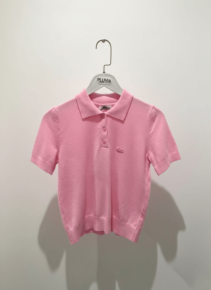 PEMBE POLO YAKA MARKA TRİKO