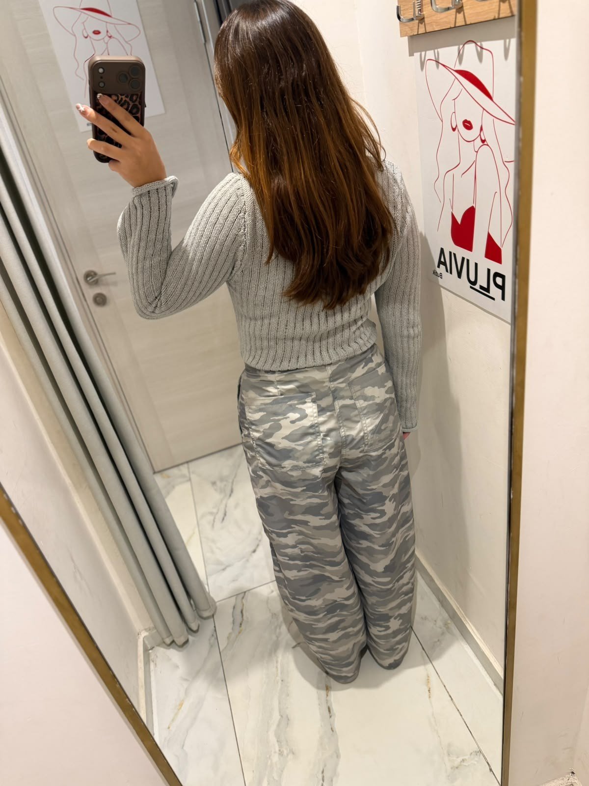 Yeşil Kamuflaj Desen Pantolon