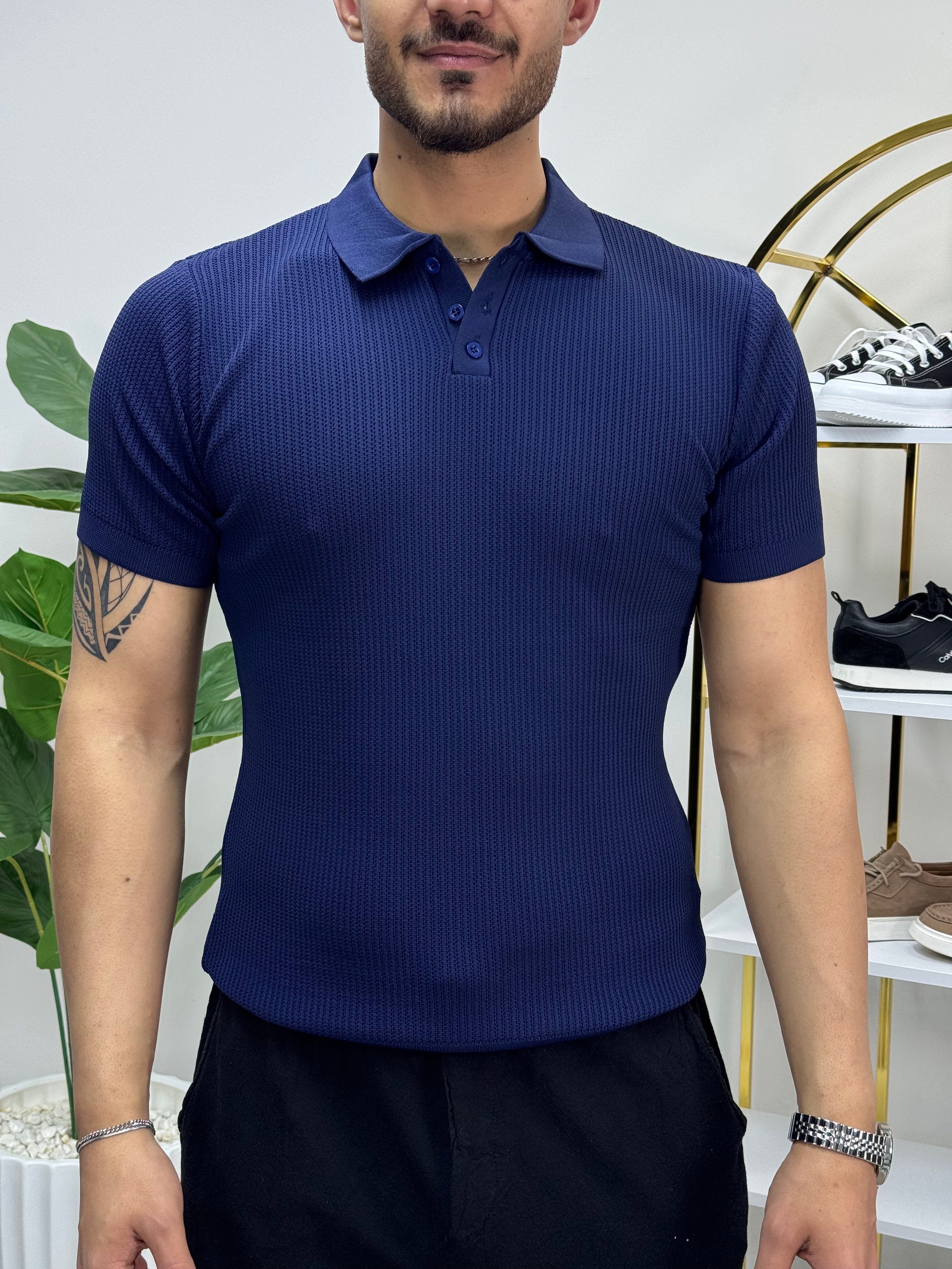 Hawking Lacivert Polo Yaka
