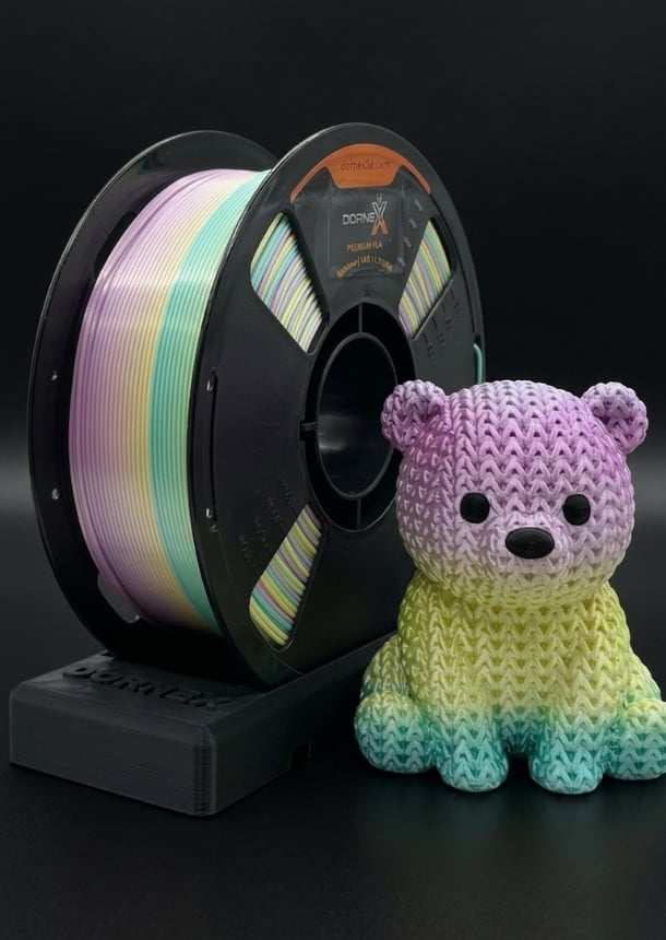 Dornex Rainbow Silk PLA Filament