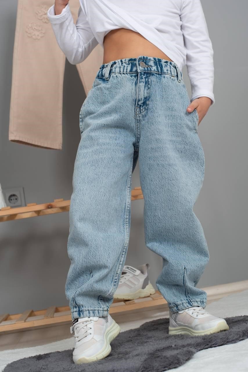Blue Jean Kot Pantolon Kız Çocuk