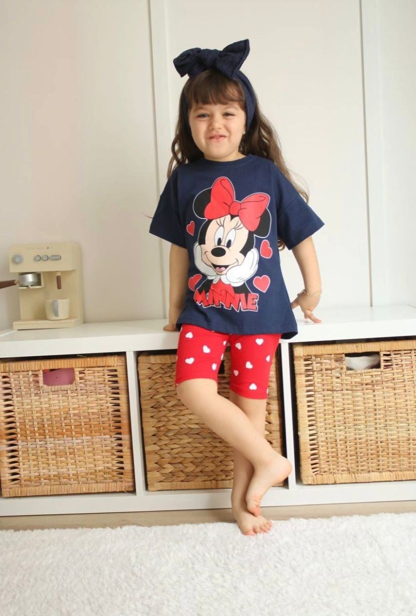 Cg Kids Minnie Mouse Alt Üst Takım Kız Çocuk