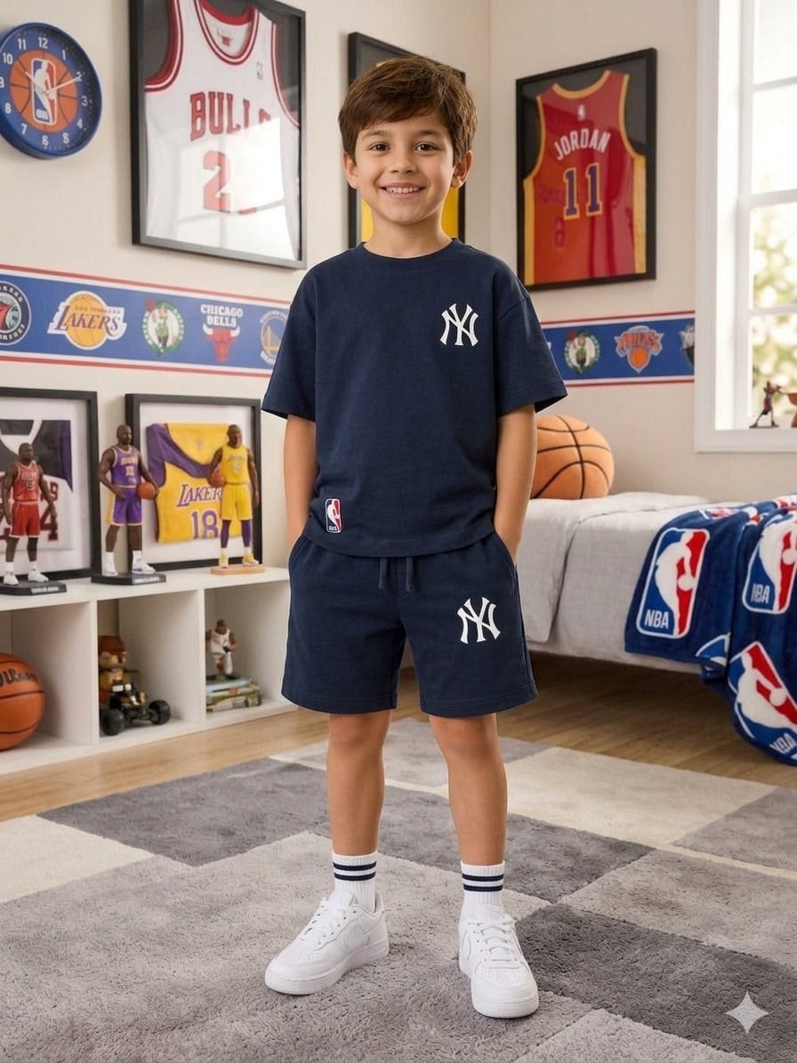 Cg Kids Nba Temalı Erkek Çocuk Tshirt & Şort Alt Üst Takım