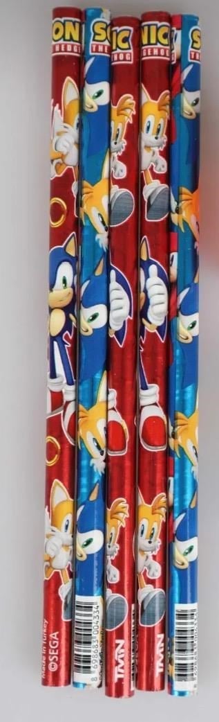 Cg Kids Sonic Kurşun Kalem Ister 2 Adet Ister 4 Adet Ister 6 Adet Istersen Karışık Renk