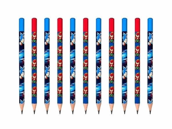 Sonic HB Jumbo Üç Köşeli Kalem Tutuşunu Kolaylaştıran Kurşun Kalem İster 1 Adet İster 2 Adet İster 3 Adet Alabilirsiniz