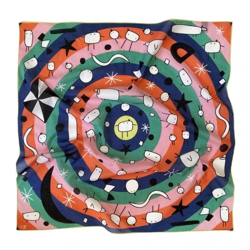 Momo Coral Pamuk Bandana