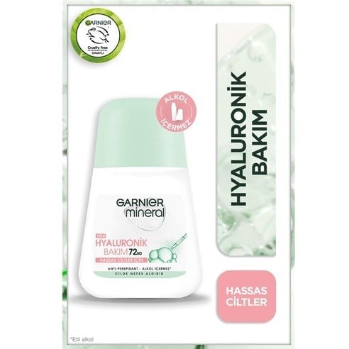 Garnier Mineral Hyaluronik Bakım Roll-On 50ml