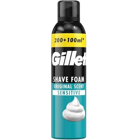 Gillette Sensitive Tıraş Köpüğü 300 ml