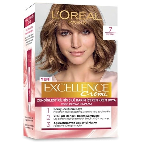 L'Oréal Paris Excellence Creme 7 Kumral Saç Boyası