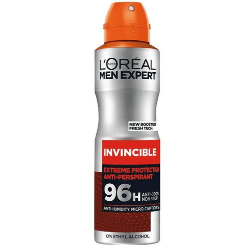 L'Oreal Paris Men Expert Invincible Anti Perspirant Sprey Deodorant 150 ml