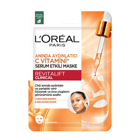 Loreal Paris Revitalift Clinical Anında Aydınlatıcı C Vitamini Serum Maske