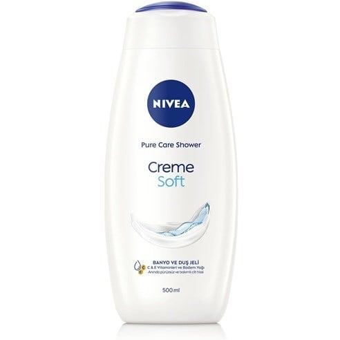 NIVEA Creme Soft Kremsi Dokunuş Banyo ve Duş Jeli 500 ml