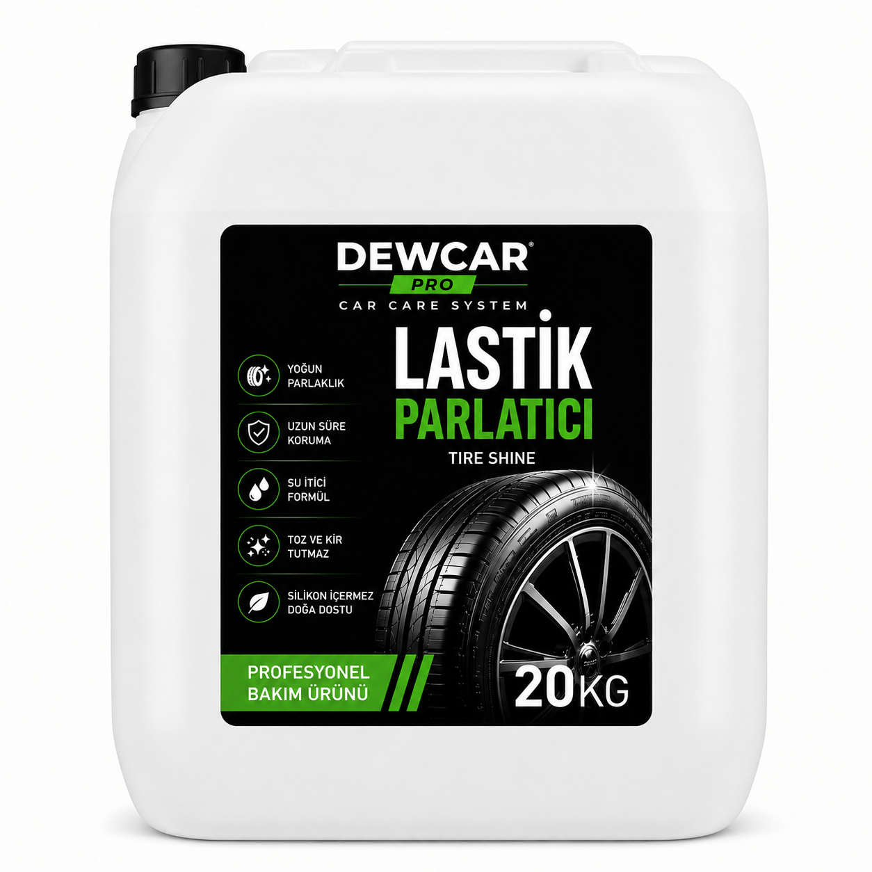 DEWCAR PRO | Premium Oto Bakım ve Koruma ÜrünleriLASTİK PARLATICI 20 KG
