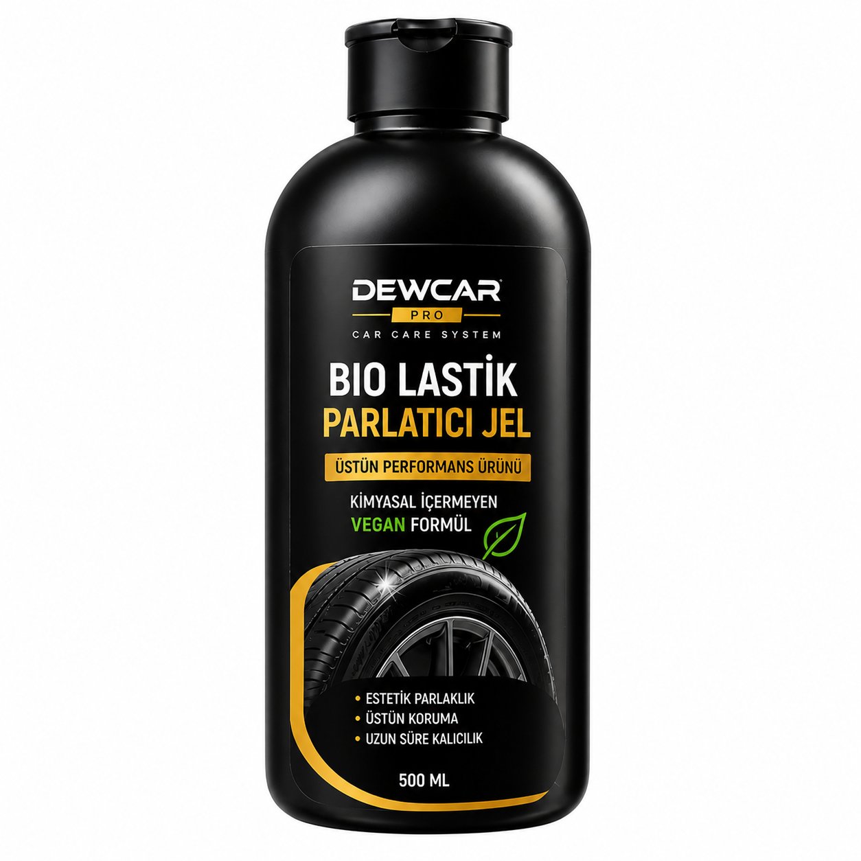 LASTİK PARLATICI JEL 500 ML
