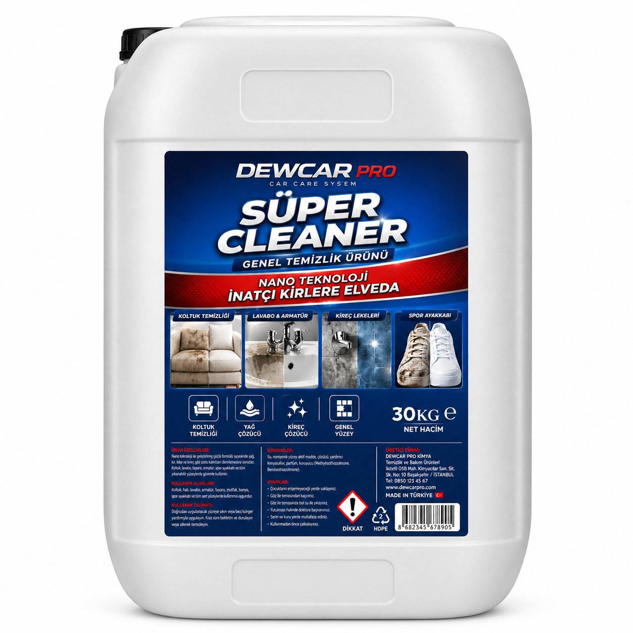 SÜPER CLEANER 30 KG