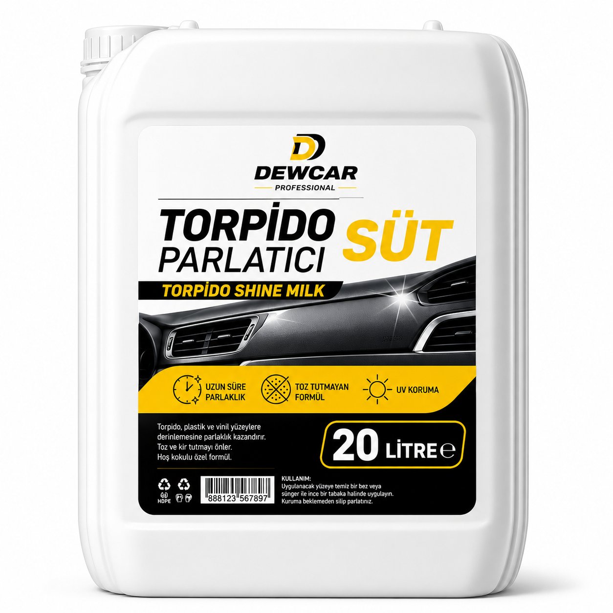 TORPİDO PARLATICI SÜT 20 KG