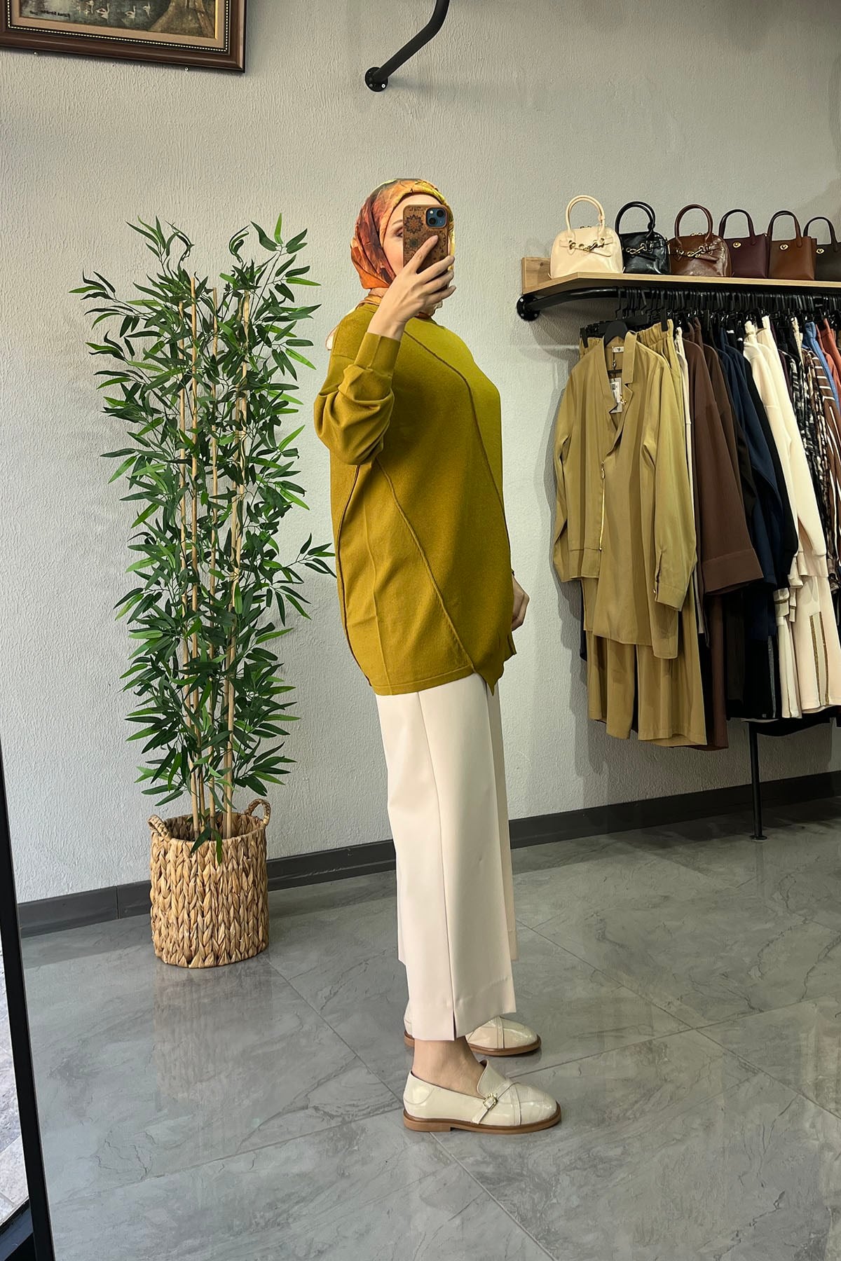 Tığ Triko Rayon Tunik Asit
