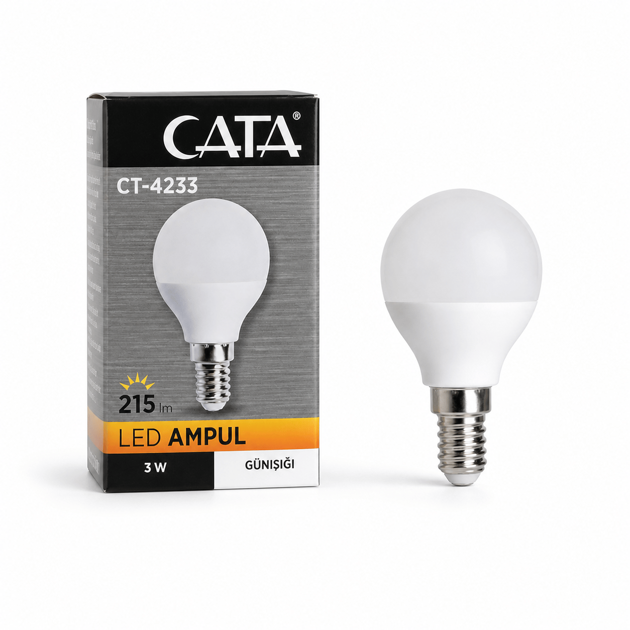Cata CT-4233 LED Ampul 6W E14 3200K / 6400K