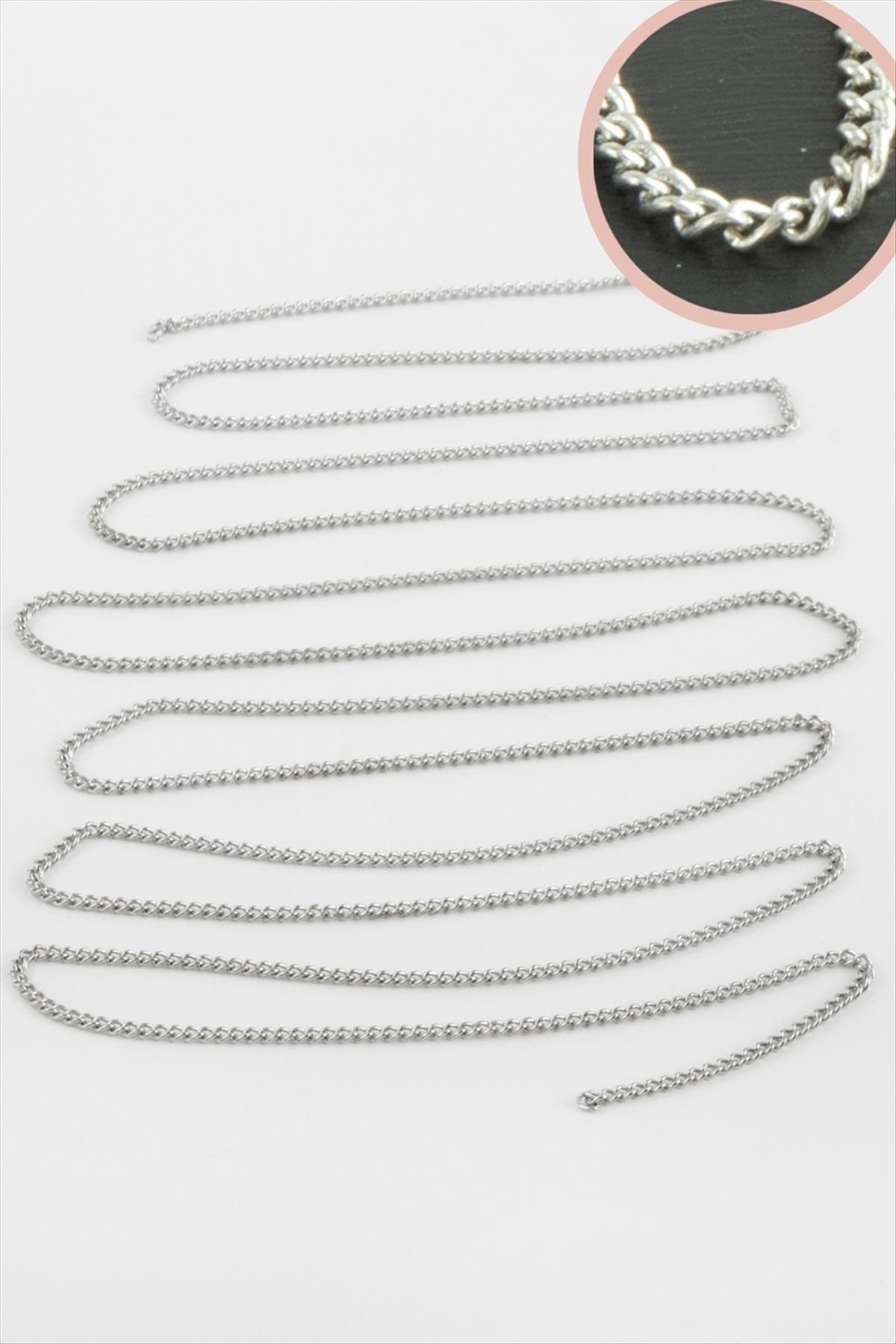 2 mm Düz Zincir 1 metre