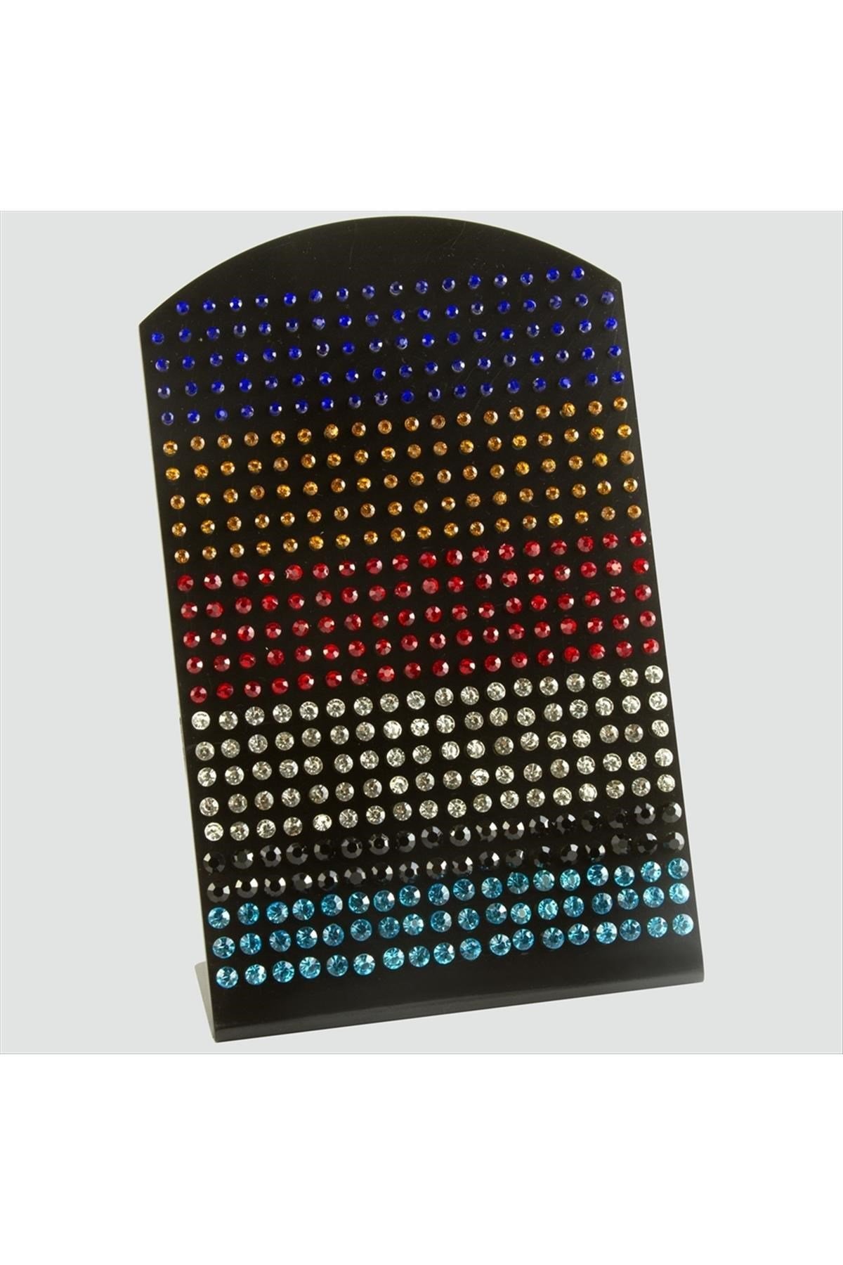225 Çift Tektaş Stand Küpe