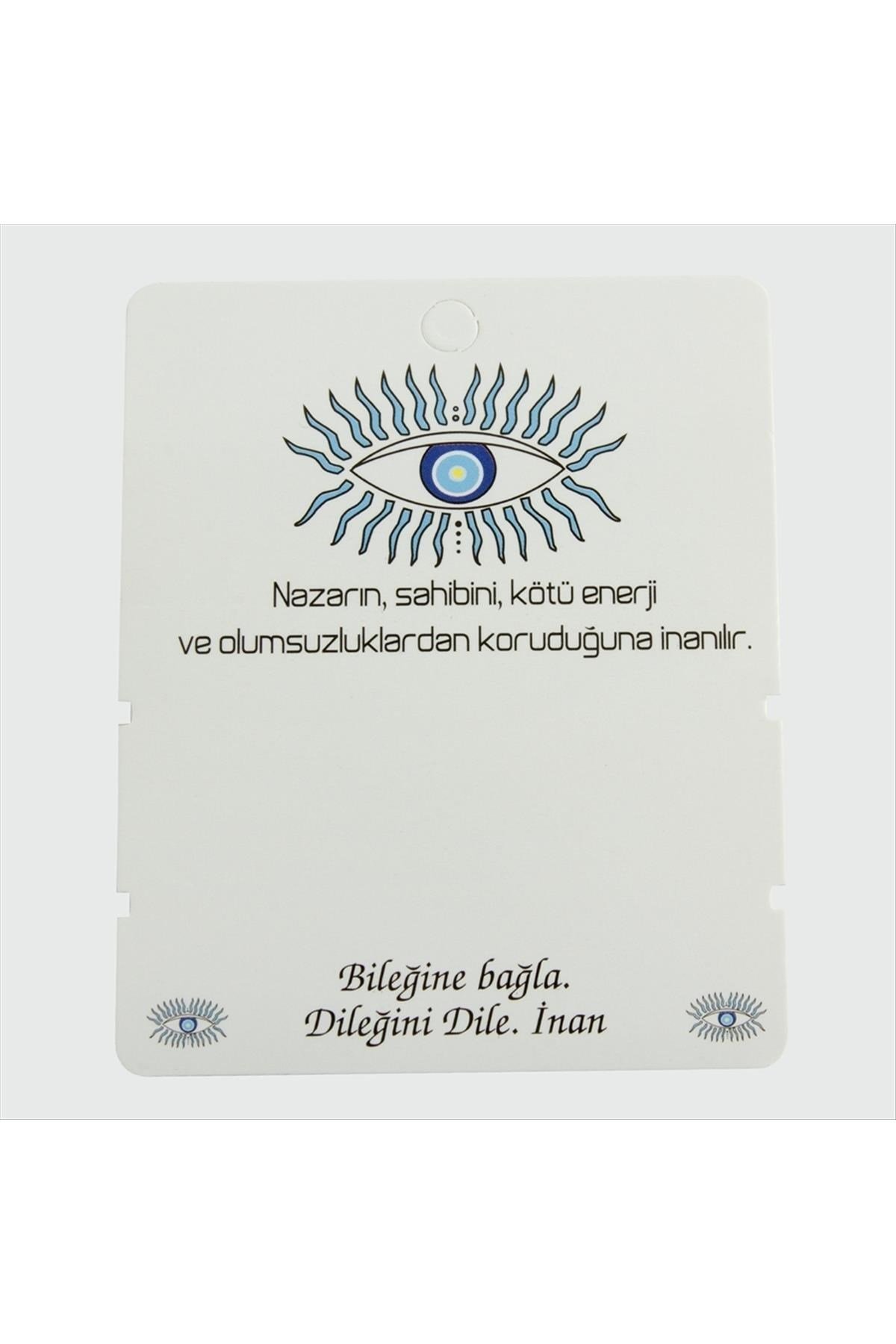 2'li Göz Bileklik Kartı