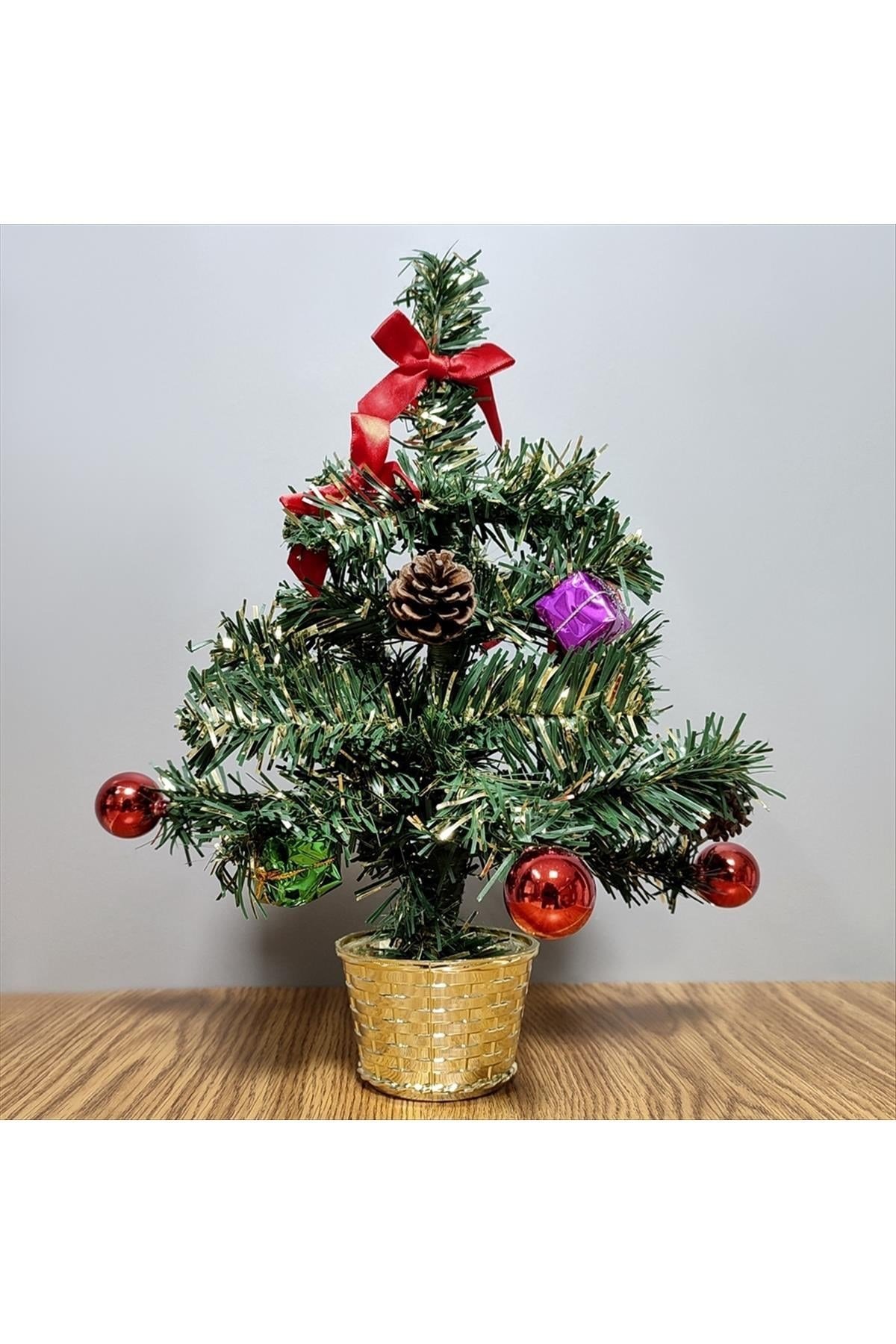 30 cm Süslenmiş Yılbaşı Ağacı