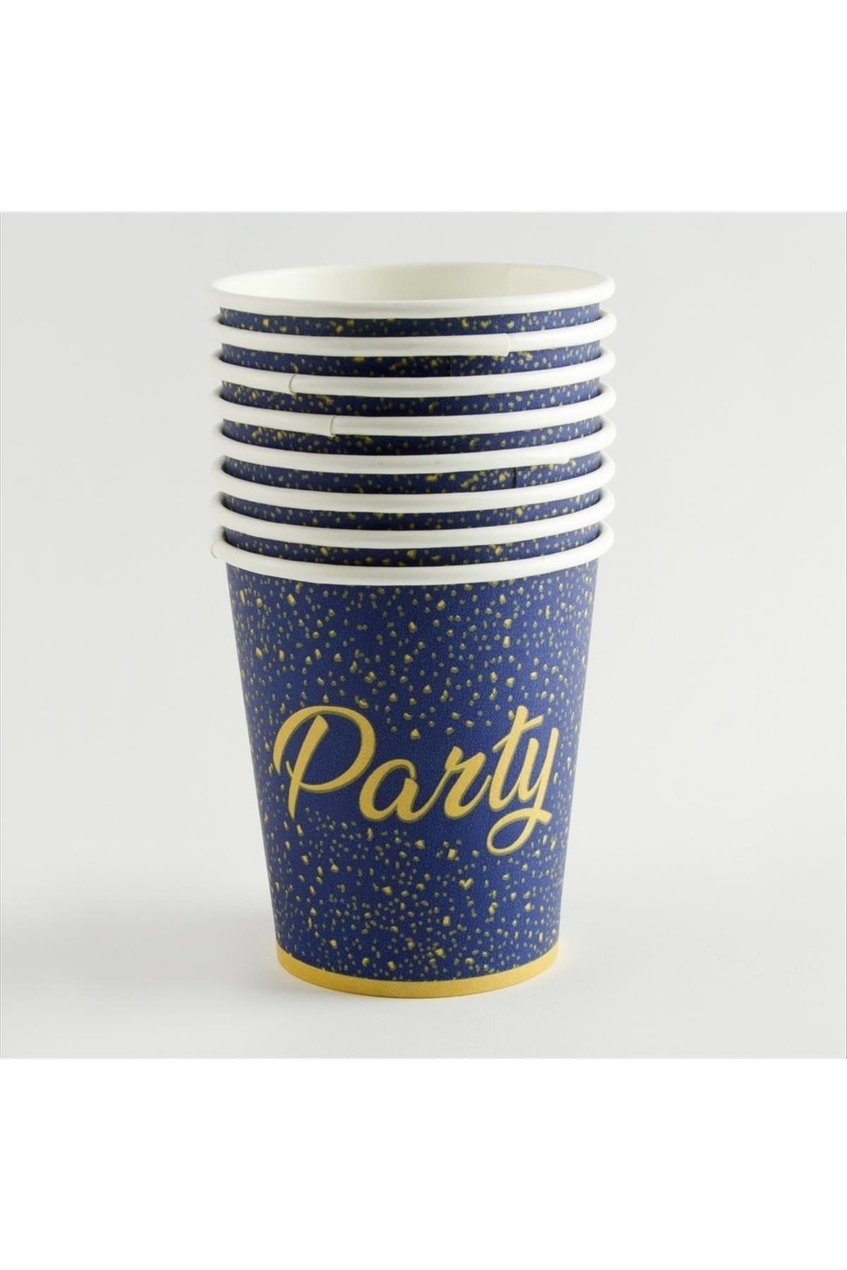 8 Adet Party Karton Bardak