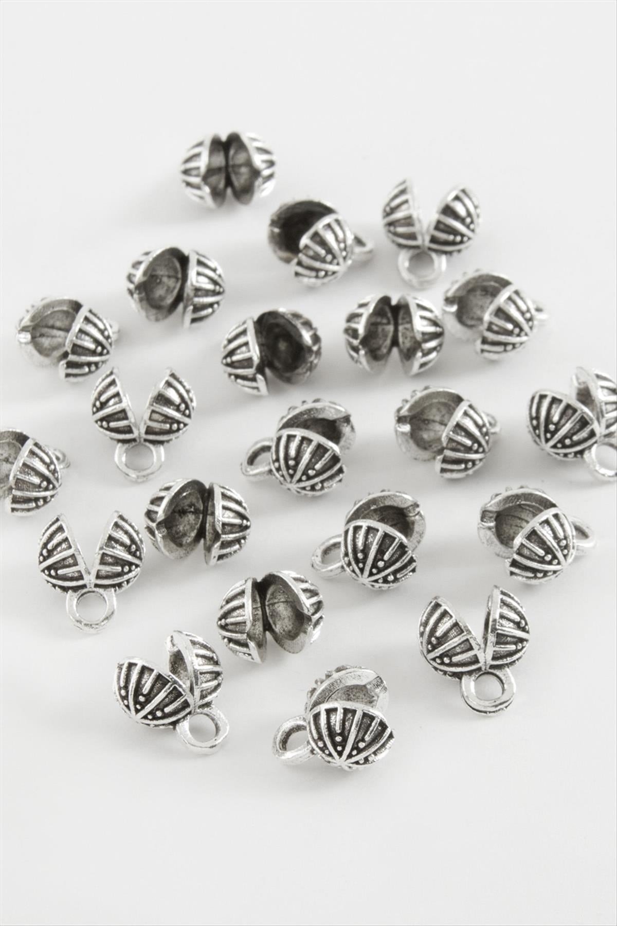 8 mm Çizgili Tesbih Kapama Aparatı 50 Gram